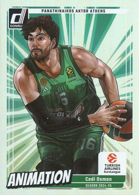 2024 Donruss EuroLeague #20 Animation /(SSP)