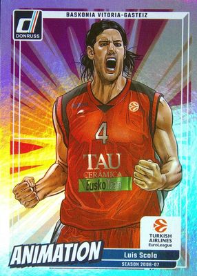 2024 Donruss EuroLeague #5 Animation /(SSP)