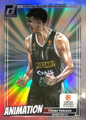 2024 Donruss EuroLeague #7 Animation /(SSP)