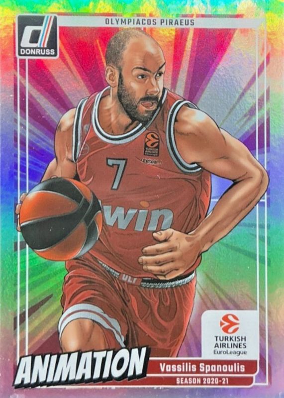 2024 Donruss EuroLeague #10 Animation /(SSP)