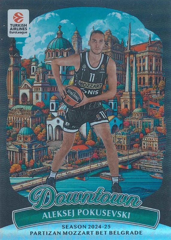 2024 Donruss EuroLeague #19 Downtown /(SSP)