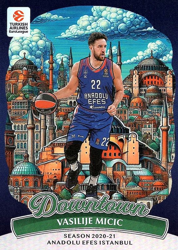 2024 Donruss EuroLeague #10 Downtown /(SSP)