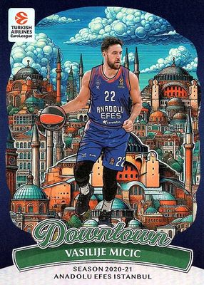 2024 Donruss EuroLeague #10 Downtown /(SSP)