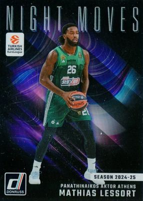 2024 Donruss EuroLeague #5 Night Moves /(SSP)