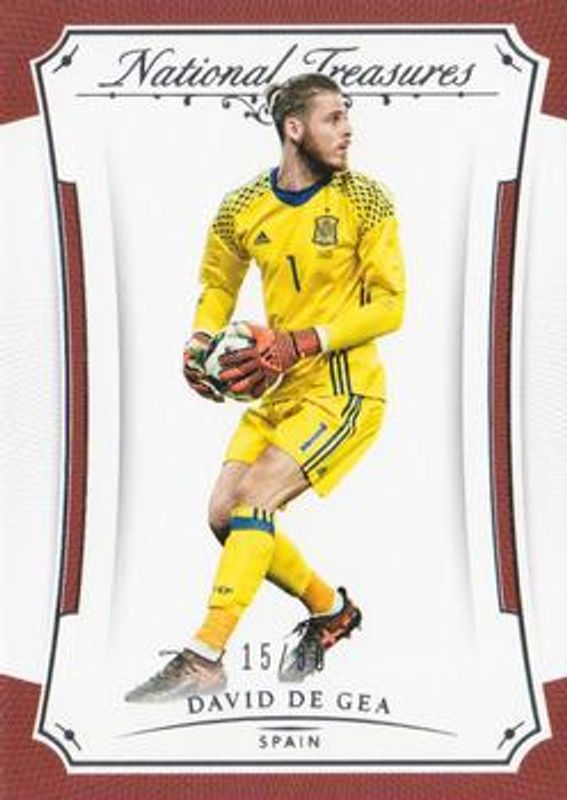 2018 National Treasures #45 Base /50