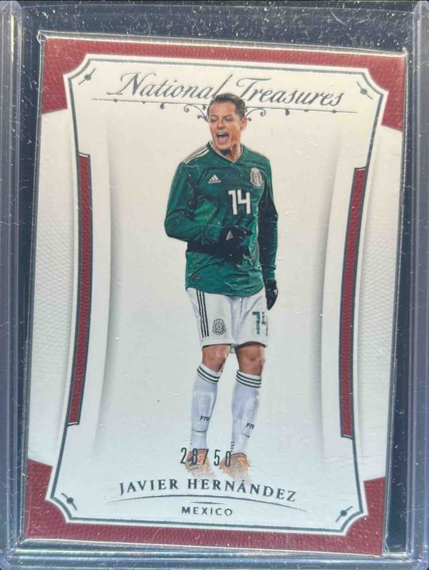 2018 National Treasures #75 Base /50