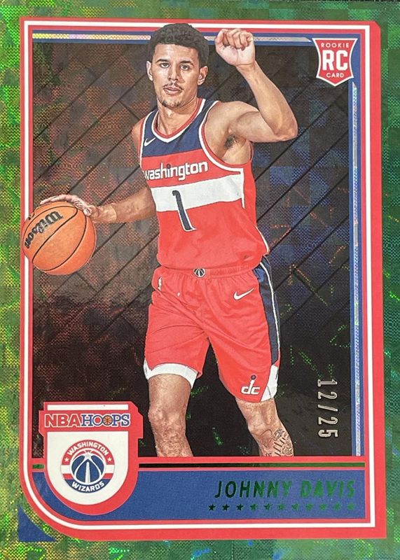 2022 Hoops #240 Hyper Green /25