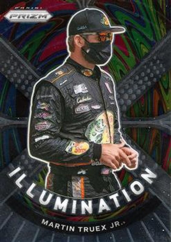 Martin Truex Jr. 2021 Prizm NASCAR #I7 Illumination RAW