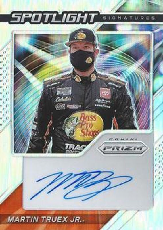 Martin Truex Jr. 2021 Prizm NASCAR #SS-MT Spotlight Signatures RAW