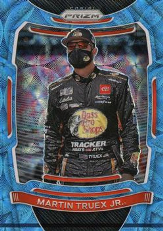 Martin Truex Jr. 2021 Prizm NASCAR #2a Carolina Blue Scope /99 RAW