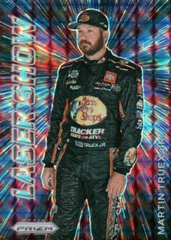 Martin Truex Jr. 2021 Prizm NASCAR #LS6 Laser Show RAW