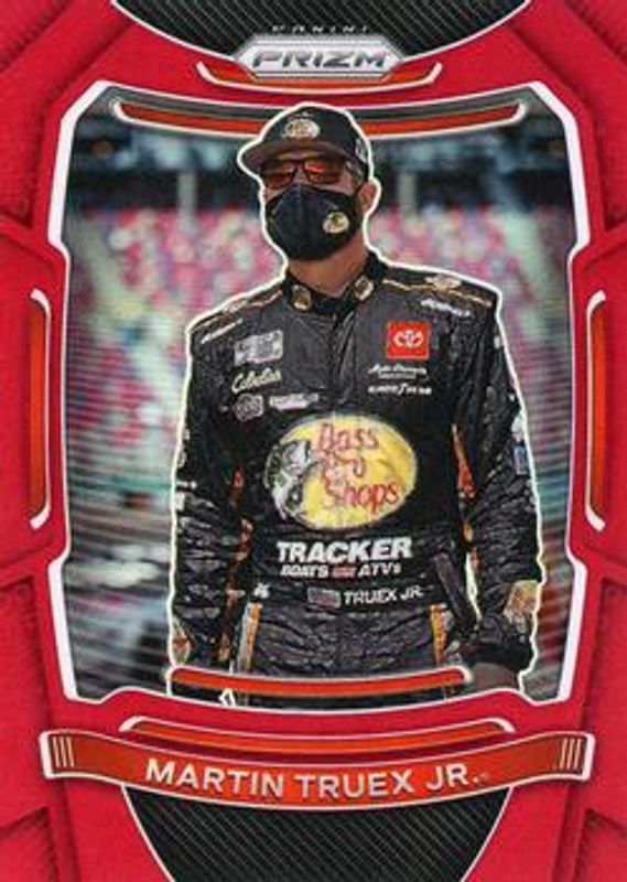Martin Truex Jr. 2021 Prizm NASCAR #2a Red RAW
