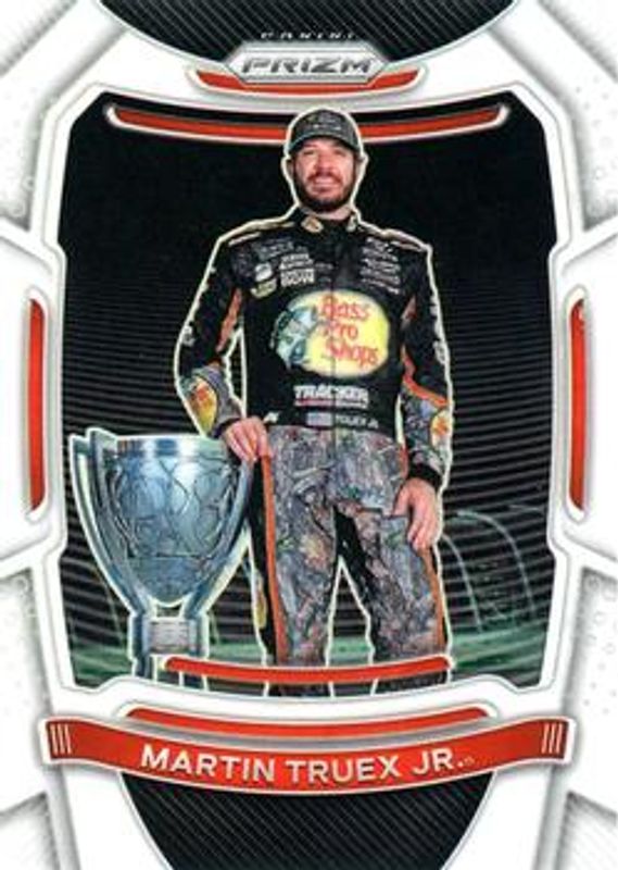 Martin Truex Jr. 2021 Prizm NASCAR #2b White /5 RAW
