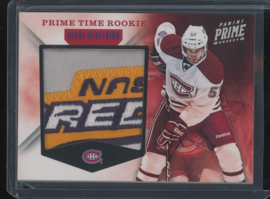 2011 Prime #40 Prime Time Rookies Patches /10