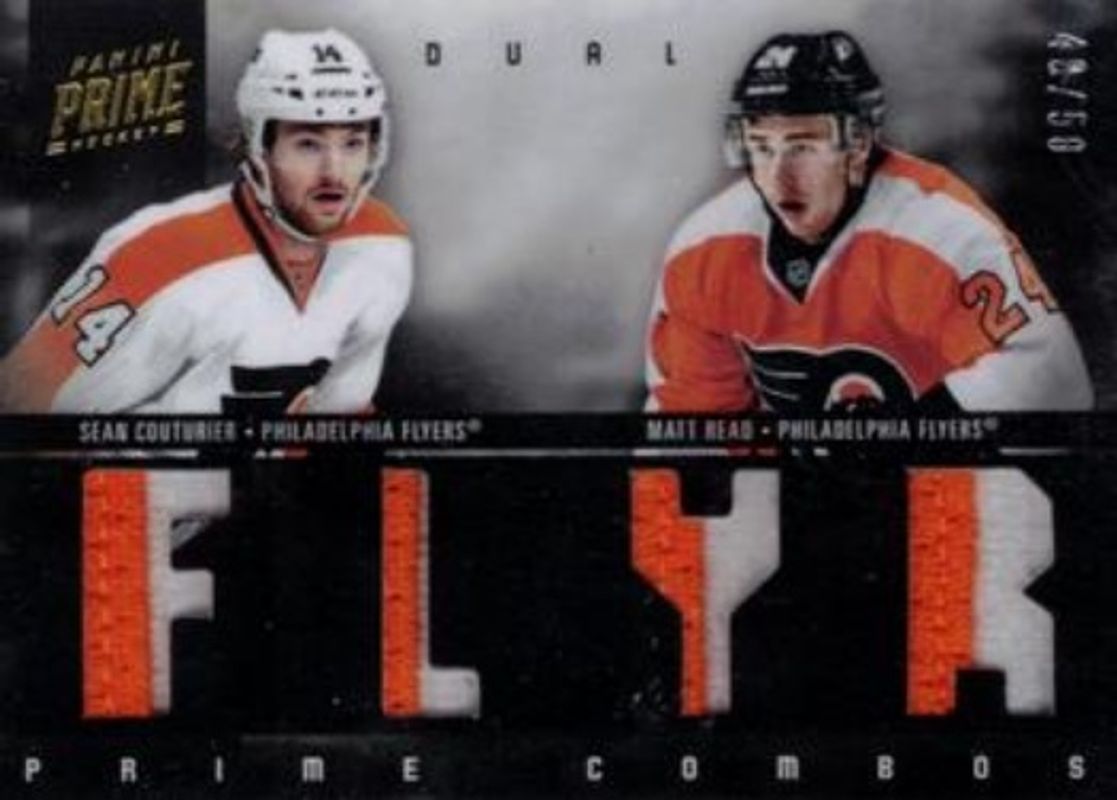 2011 Prime #10 Prime Combos Dual Jerseys Prime /50