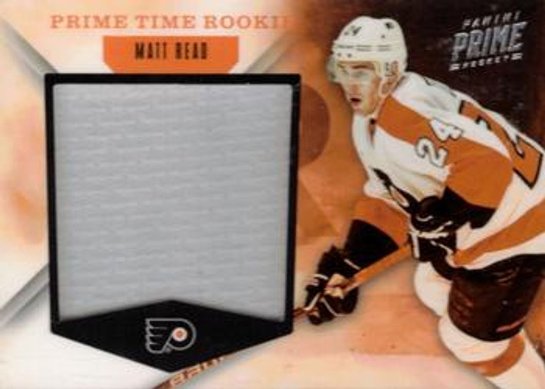 Matt Read 2011 Prime #6 Prime Time Rookies Jerseys /99 RAW