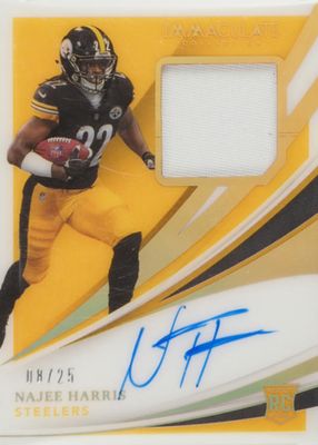 2021 Immaculate #109 Rookie Patch Auto - Gold /25