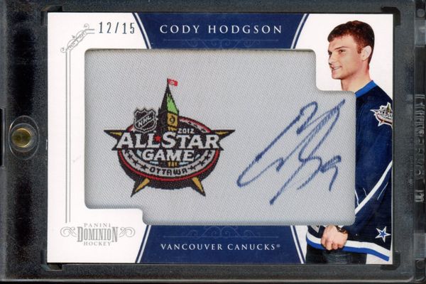 2011 Dominion #25 All Star Embroidered Patches Autographs /15