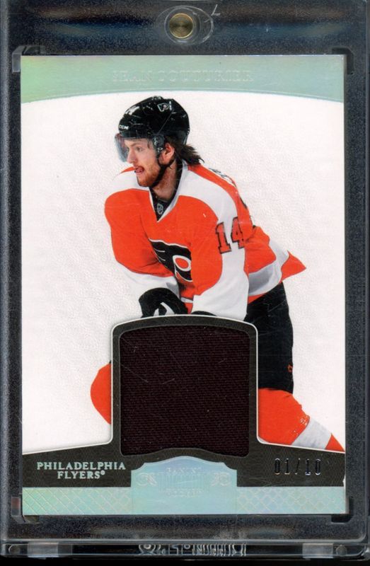 Sean Couturier 2011 Dominion #70 Jerseys Patches /10 Rookie RAW