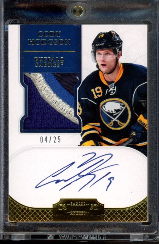 Cody Hodgson 2011 Dominion #184 Gold /25 Rookie RAW