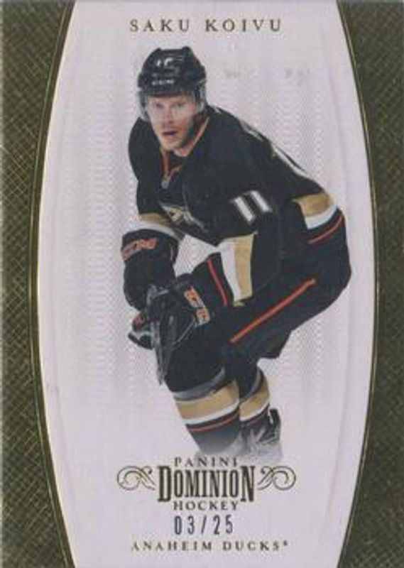 2011 Dominion #49 Gold /25