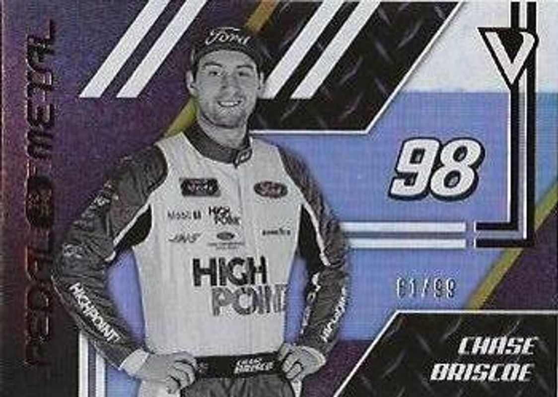 Chase Briscoe 2020 Chronicles NASCAR #14 Pedal to the Metal Red /99 RAW