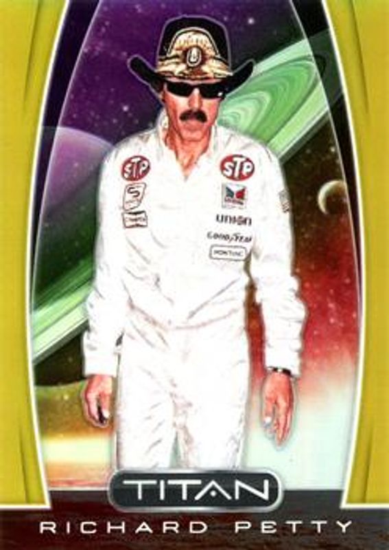 Richard Petty 2020 Chronicles NASCAR #7 Titan Gold /10 RAW