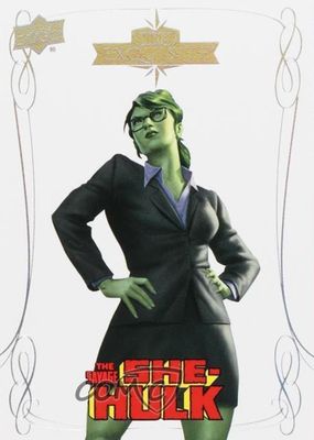 2016 Upper Deck Marvel Gems #33 Exquisite (/99)