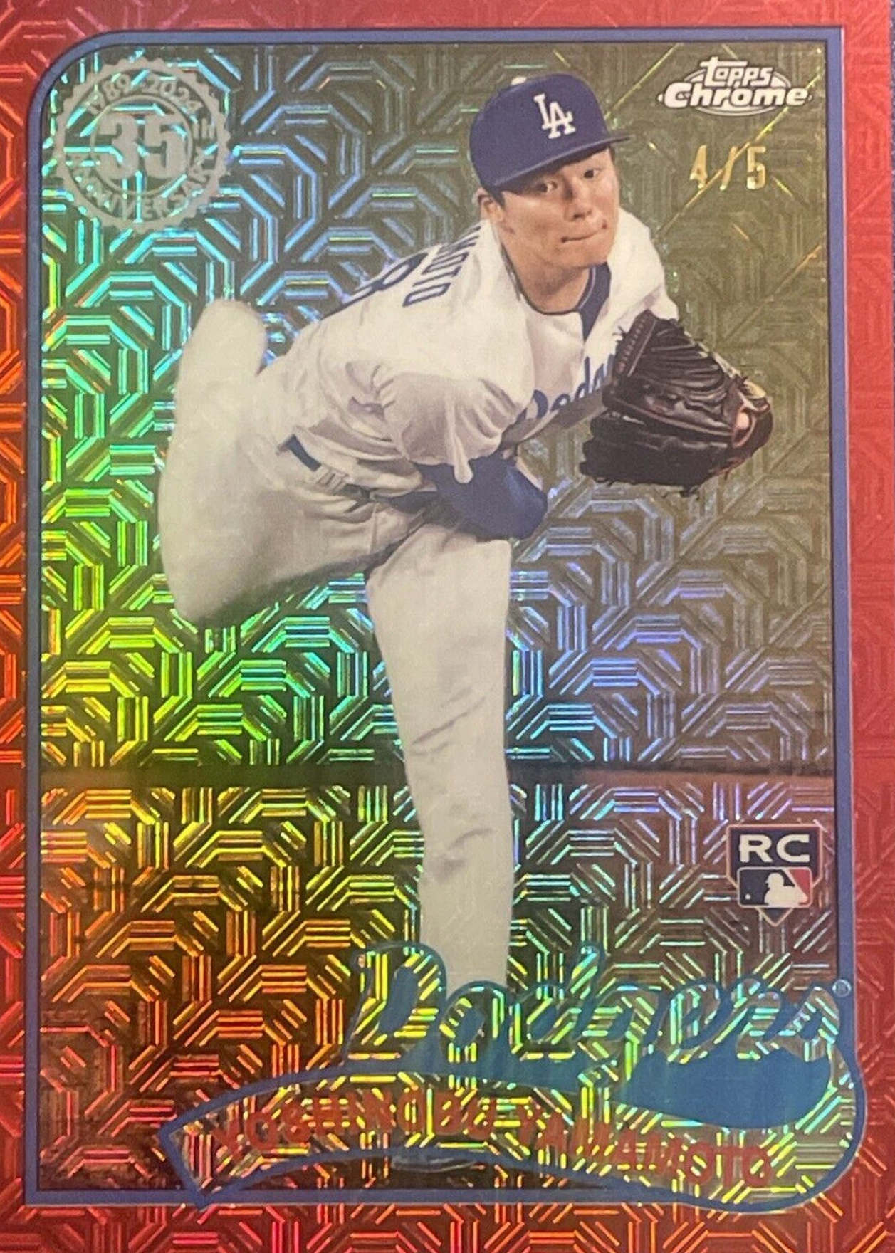 Yoshinobu Yamamoto 2024 Topps Silver Pack #2T89C-26 1989
