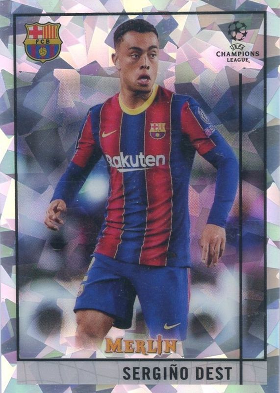 2020 Topps Merlin Chrome UEFA Champions League #61 Atomic Refractor /250