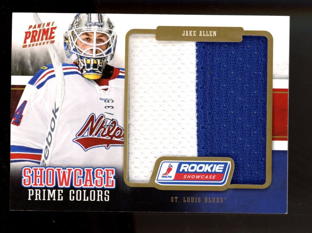 2012 Prime #2 Showcase Jersey Prime Colors /35