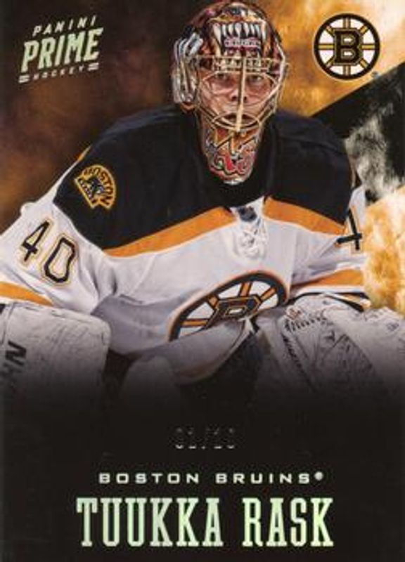 Tuukka Rask 2012 Prime #75 HoloSilver /50 RAW