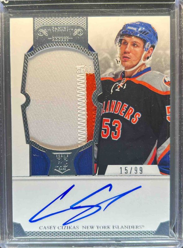 Casey Cizikas 2012 Prime #134 2012 Panini Dominion /99 Rookie RAW