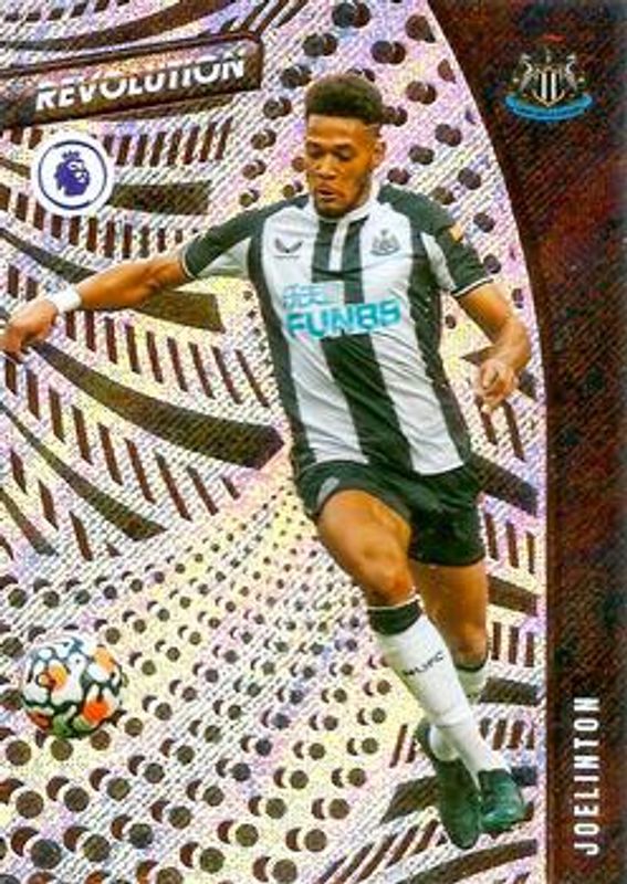 Joelinton 2021 Revolution Premier League #104 Base RAW