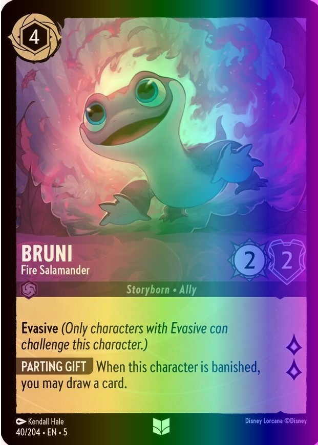 Bruni - Fire Salamander Disney Lorcana Cards Price Guide - Sports