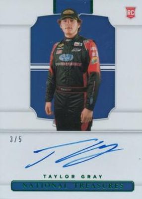 2021 National Treasures NASCAR #111 Green /3