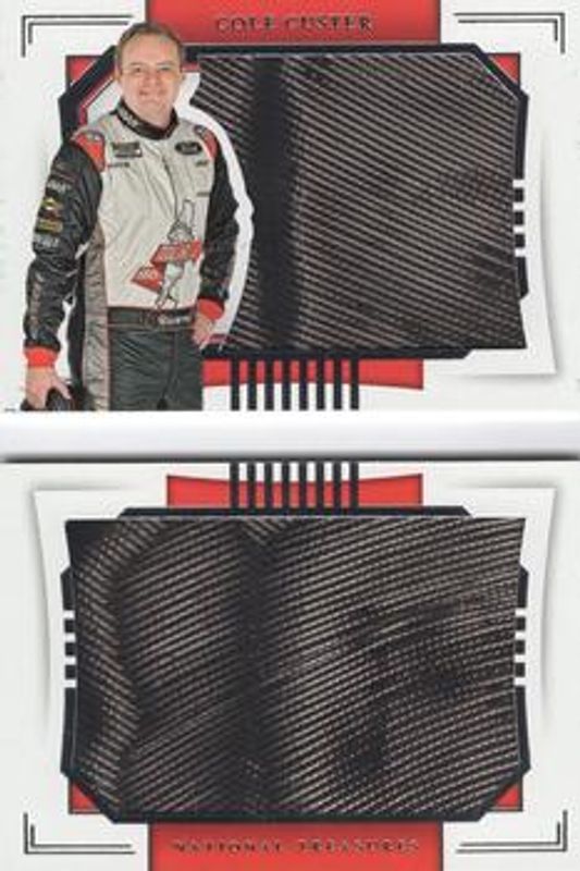 2021 National Treasures NASCAR #CC Jumbo Tire Booklet Duals /25