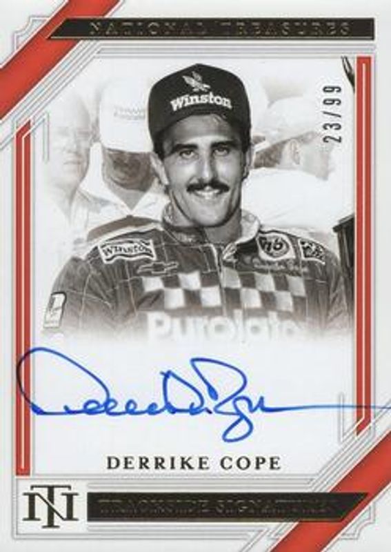 2021 National Treasures NASCAR #TS-DC Trackside Signatures /99