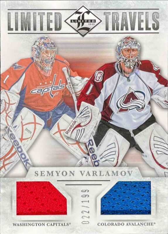 2012 Limited #TD-VAR Travels Dual Jerseys /199