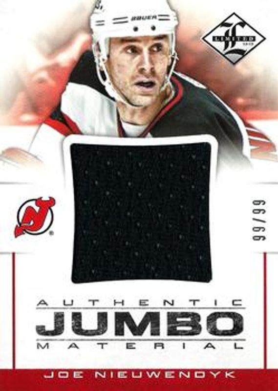 Joe Nieuwendyk 2012 Limited #JJ-JO Jumbo Jersey /99 RAW