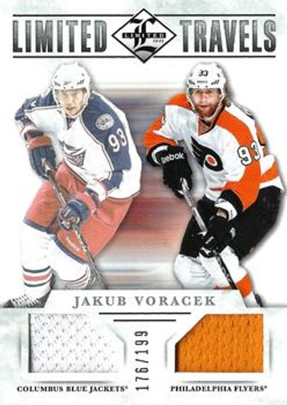 2012 Limited #TD-JV Travels Dual Jerseys /199