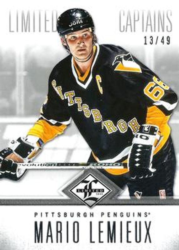 Mario Lemieux 2012 Limited #195 Silver /49 RAW