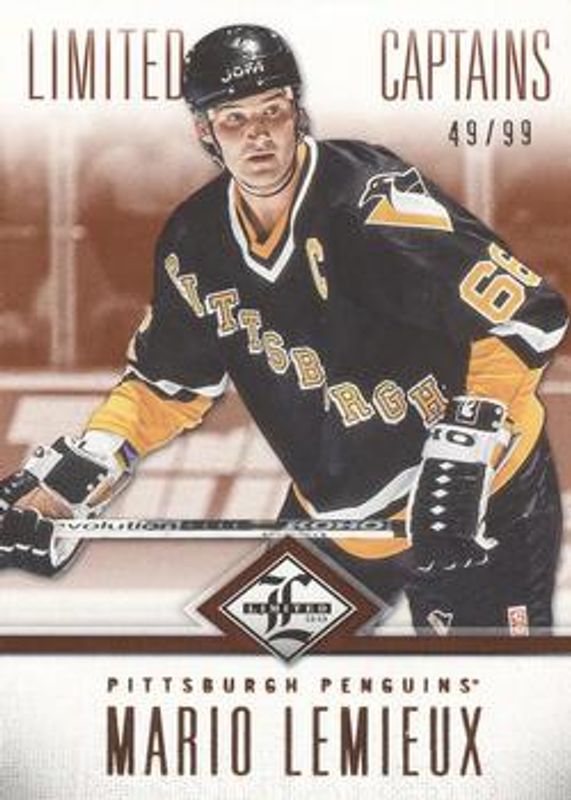 Mario Lemieux 2012 Limited #195 Base /499 RAW