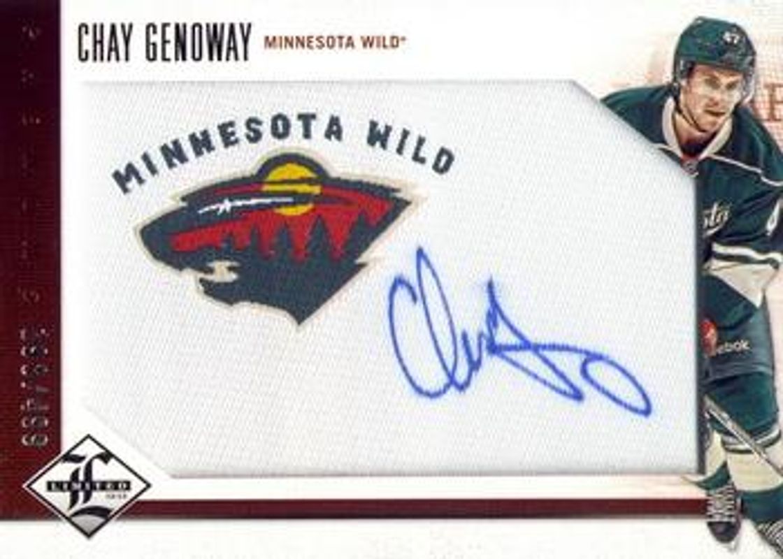 Chay Genoway 2012 Limited #209 Base /499 Rookie RAW