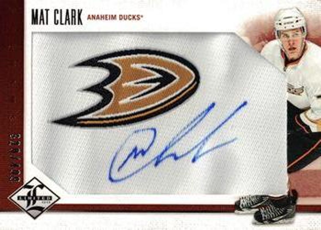 Mat Clark 2012 Limited #219b Base /499 Rookie RAW