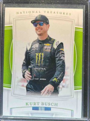 2020 National Treasures NASCAR #3 Holo Gold /10