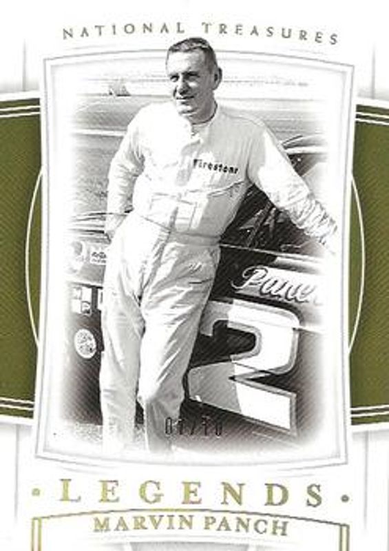 2020 National Treasures NASCAR #77 Holo Gold /10