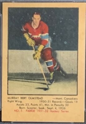 1951 Parkhurst #5 Base