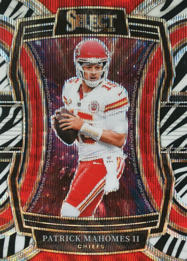 Patrick Mahomes II 2023 Select #PH-PMA Phenomenon - Zebra /(SSP) Price ...