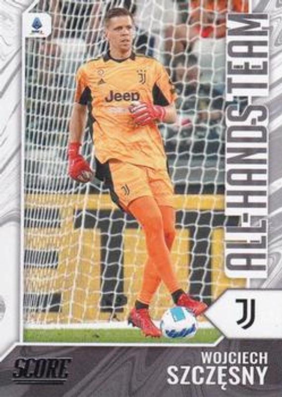 Wojciech Szczesny 2021 Score Serie A #5 All Hands RAW